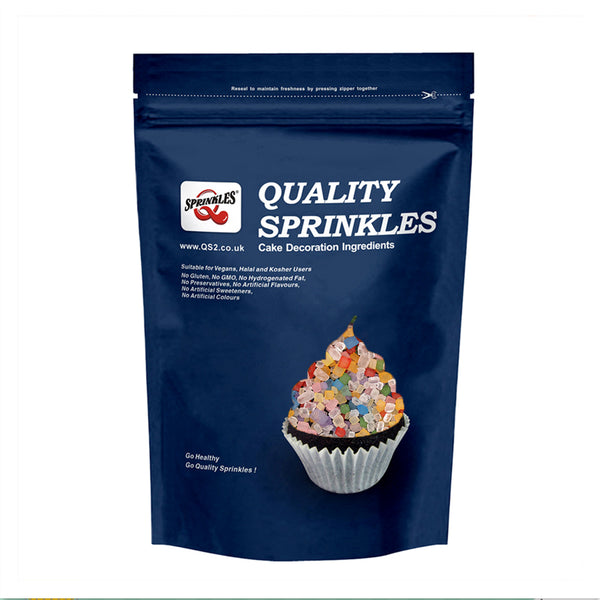 Rainbow Sparkling Sugar - Dairy Free No Soy Sprinkles Cake Decoration