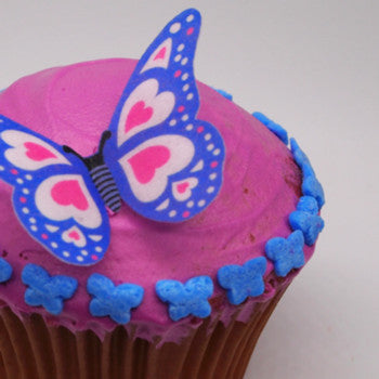 Blue Confetti Little Butterfly - No Dairy Natural Ingredient Sprinkles