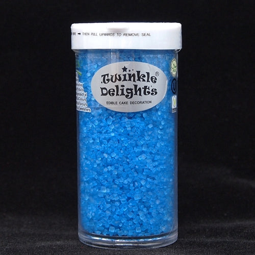 Blue Sugar Crystals - Gluten Free Nuts Free Sprinkles Cake Decoration