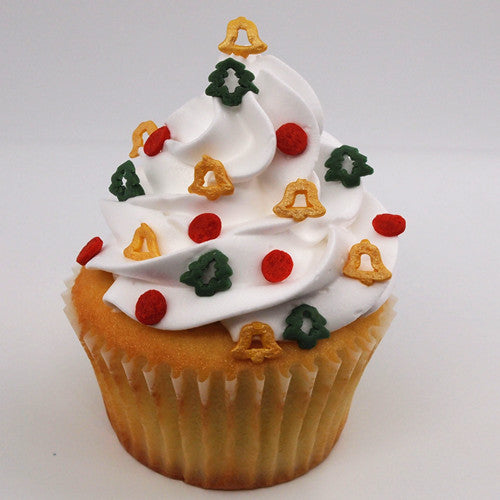 Mistletoe - No Nut Natural Ingredient Sprinkles 4 in 1 shaker For Cake