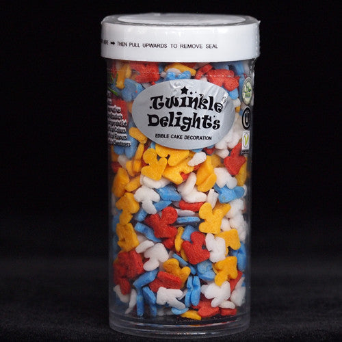 Party Rainbow Confetti Anchor - Gluten Free Halal Certified Sprinkles