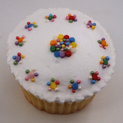 Hearts & Flowers - 6 Cell Shaker No Dairy No Soya Sprinkles Cake Decor