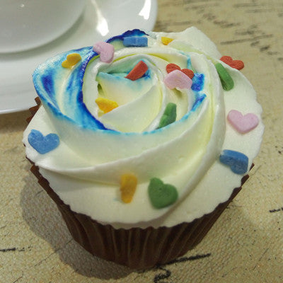 Rainbow Confetti Heart - Soya Free Halal Sprinkles Cake Decoration