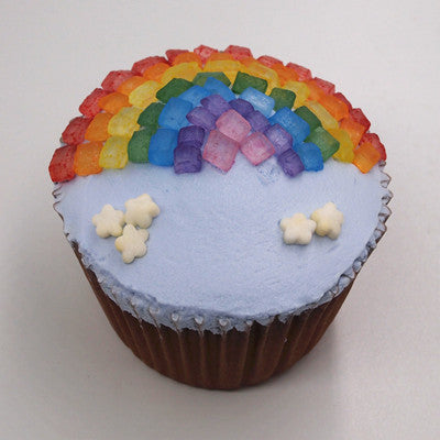 Rainbow Sugar Rocs - No Dairy Nuts Free Halal Certified Sprinkles