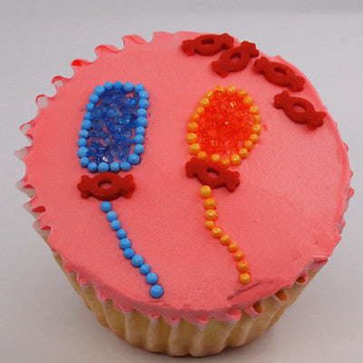 New Baby - Non GMOs Halal Certified Sprinkles 4 Cell Shaker Cake Decor